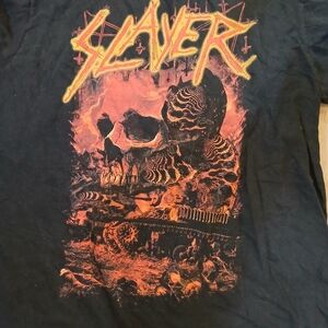 Slayer Black and Red Graphic Tee